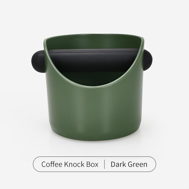 Coffee Knock Box Anti Slip With Removable Bar Grind Dump Bin Anti Slip Shock-absorbent For Barista Espresso Machine Accessories