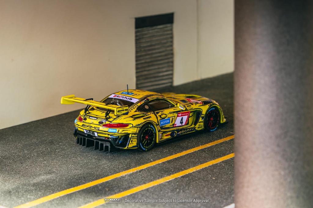 TARMACWORKS GT3 Нюрбургринг 24 часа 2023 Stolz Готовое изделие 1/64 Mercedes-AMG P. Эллис/Р. Марчелло/Э. Мортара/Л. T64-062-23NUR04