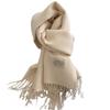 Warm Imitation Wool Scarf Two-sided Winter Long Shawl Classic Cashmere Shawl  Autumn Winter