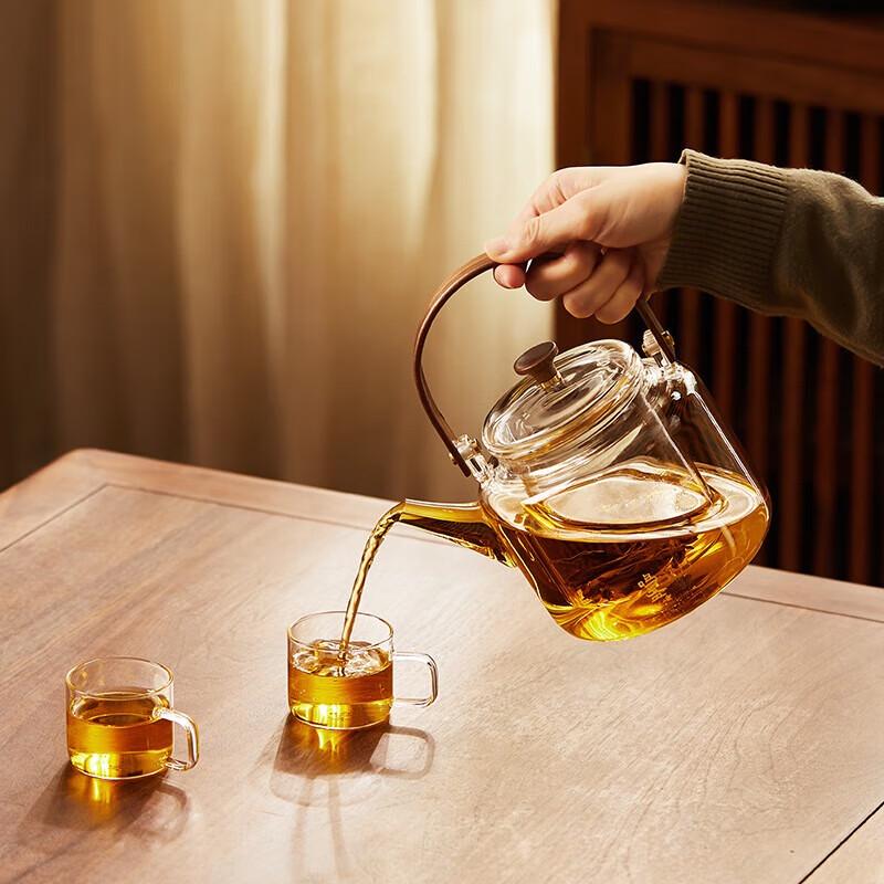 Mingzhan Heat-Resistant Glass Teapot