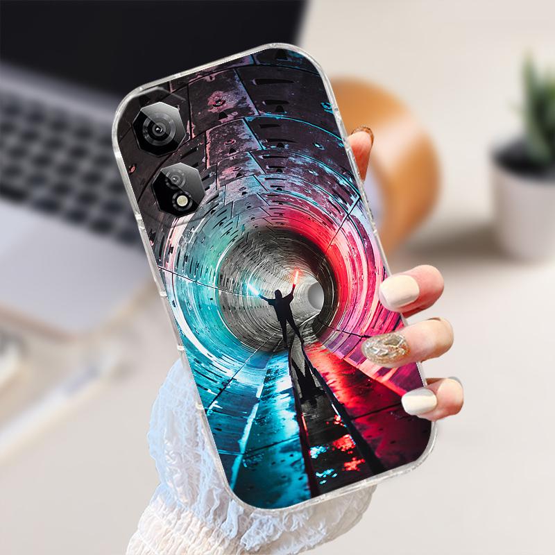 Чехол для ZTE Nubia Neo 2 5G NubiaNeo2 Мультяшное Животное Мягкий Силикон ТПУ Прозрачная Крышка Для Nubia Neo2 Z2352N Прозрачный Чехол Для Телефона