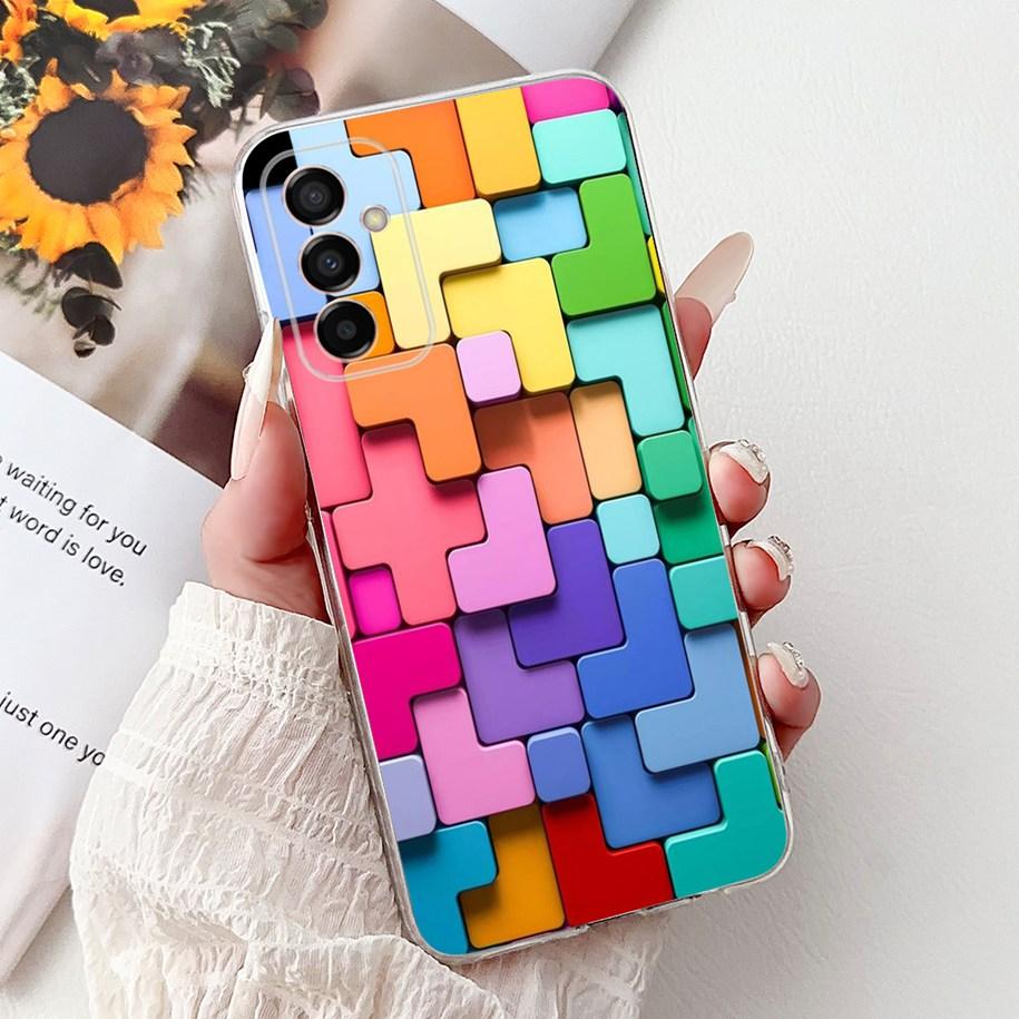 Case For Samsung Galaxy M13 M23 M33 M53 5G Cover SM-M236B SM-M336B SM-M536B SM-M135F Popular Dragon Cartoon Soft Silicone Bumper