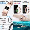 New Ultra Thin Smart Bracelet Women Fitness Tracker Heart Rate Sleep Monitor Health Smart Band IPX8 Waterproof Sports Smartwatch