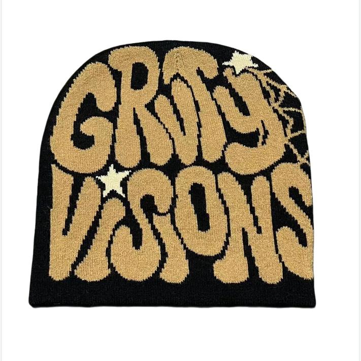 Высококачественная зимняя простая шапка-бини из 100% акрила, теплая вязаная шапка