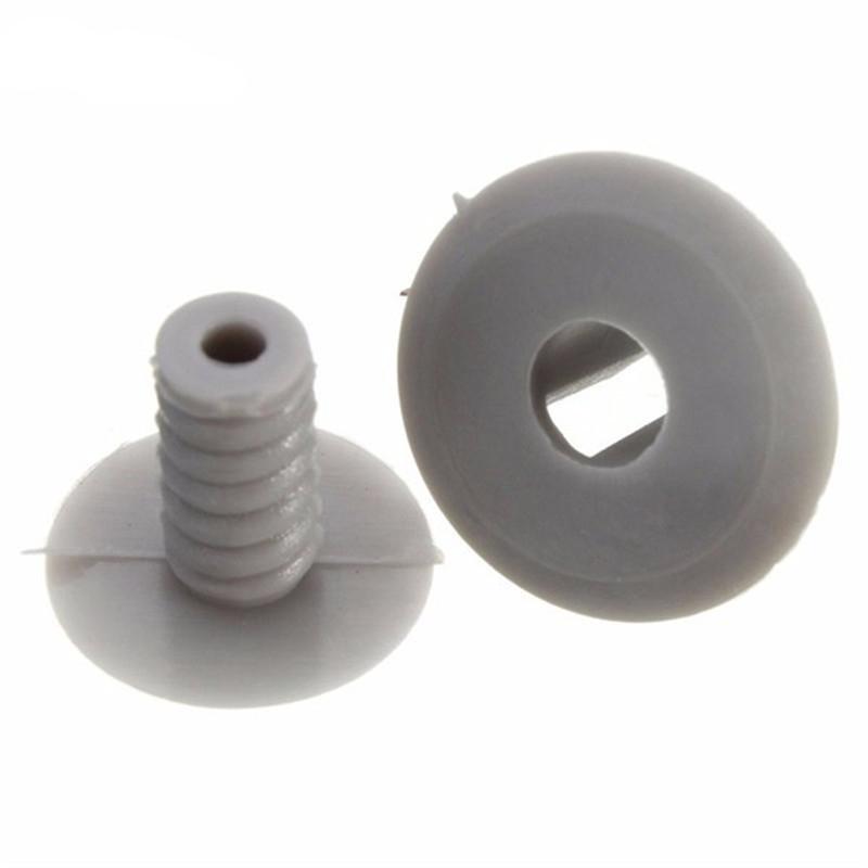 50pcs /Set Grey Trim Panel Lining Clips Plastic Fastener Light Grey For Vw Volkswagen T4 T5 Transporter Eurovan Light