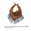Cowboy Hair Scarves Bandana Light Tan Headwraps Cowgirl Party Neckerchief Bandana Head Scarfs for Vacation