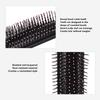 3pcs Professional Hair Brush Rounded Comb Teeth Detangling Hair Brush Hair Comb Brush  For Women