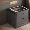 Ночной столик-сейф Tiger Home с замком по отпечатку пальца и паролю