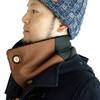 Nakota Wool Twill Neck Warmer for Men and Cold Weather Size Women, Button-Up, Protection, Autumn/Winter, Motorcycle, Large, Detachable, Lightweight,