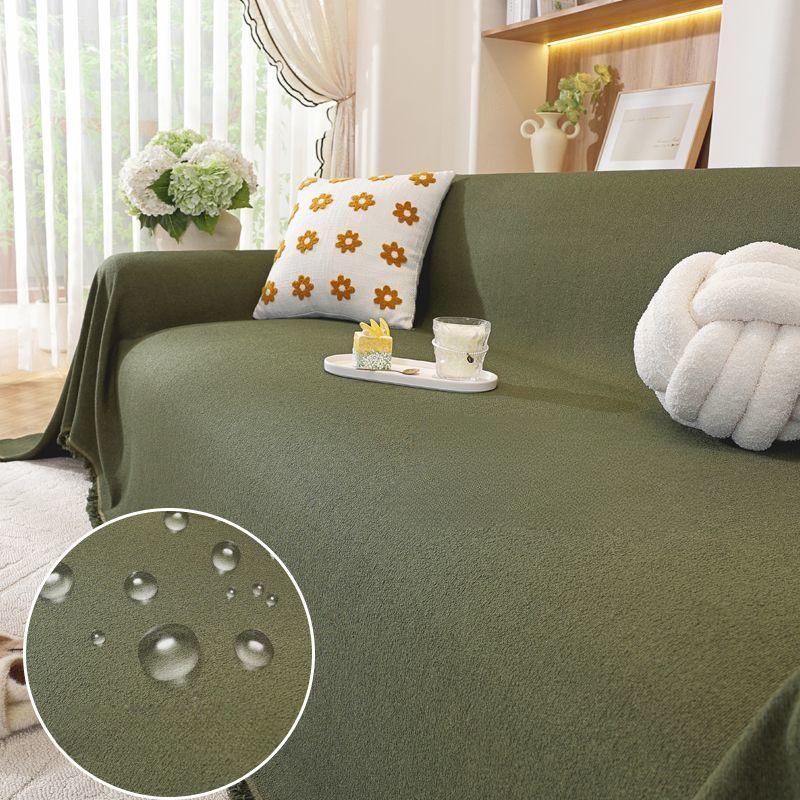 Водонепроницаемое полотенце для дивана Предотвращает царапины кошек Ткань-чехол для дивана-пеленки Подушка против грязи Всесезонный универсальный чехол Полиэстер Можно стирать в машине