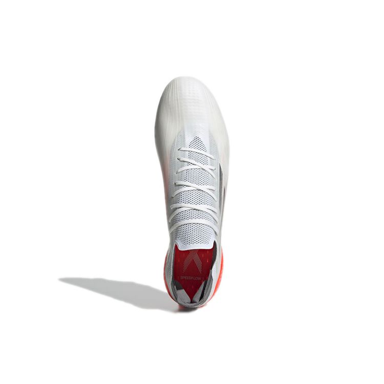 Adidas Кроссовки унисекс X Speedflow.1 FG White Solar Red Cloud-White Iron-Metalic FY6869