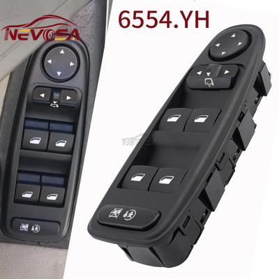 6554YH Для Citroen C4 I Grand Picasso 2007-2014 6554.YH Главный выключатель управления зеркалами и стеклоподъемниками 96639383ZD