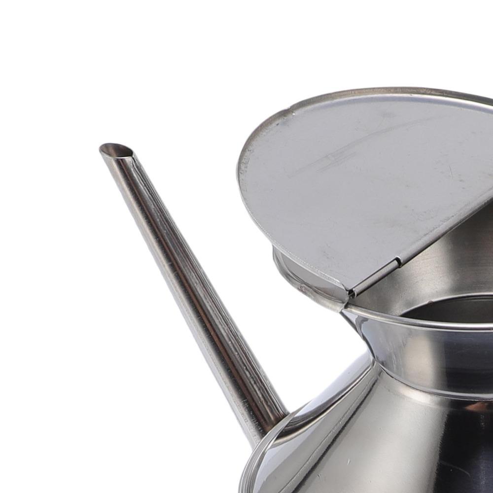 500ml/800ml Olive Oil Dispenser Stainless Steel Multipurpose Condiment Storage Kitchen Use