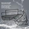 Shelves Organizers for Bathroom Non-perforated Triangle Shower Organiser Kitchen Shower Shelf Wall-hung Toilet Shower Storage