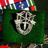 Identification Badge, Green Bere USARMY Hat Badge, Shoulder Badge, Military Fan Metal Badge Team Badge