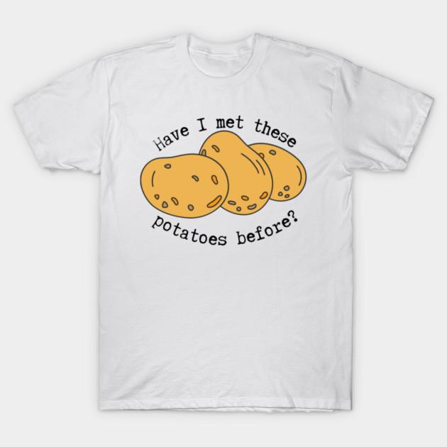 Asian Size Cotton Unisex Tshirt Print T-shirt Fern Brady’S Potatoes Quote T-shirt No-Cut Print Regular Fit