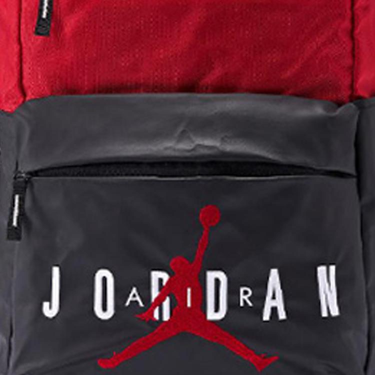 New Jordan Nylon Backpack Regular Unisex Black/Red JD2023005GS-001KR5