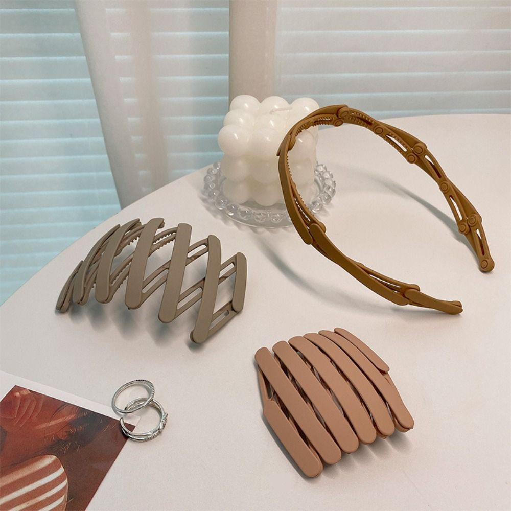 Hair Accessories Retractable Foldable Hairbands Non Slip Hairpins High Quality Headband  Unisex