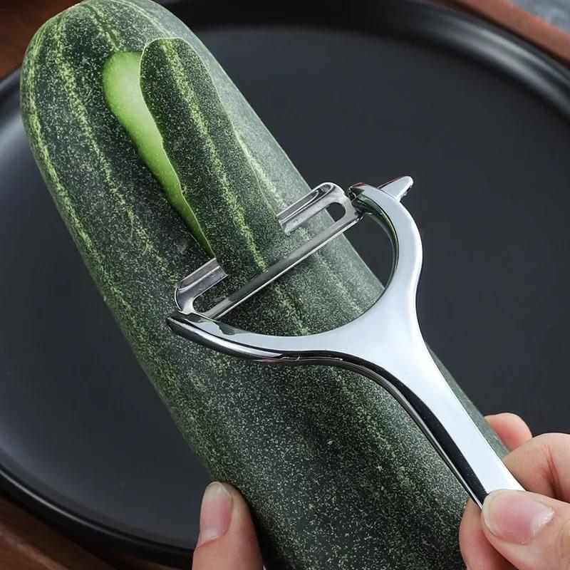 Stainless Steel Fruit Vegetable Peeler Potato Carrot Apple Peeler Grater Kitchen Gadget Multifunctional Steel Vegetable Tools