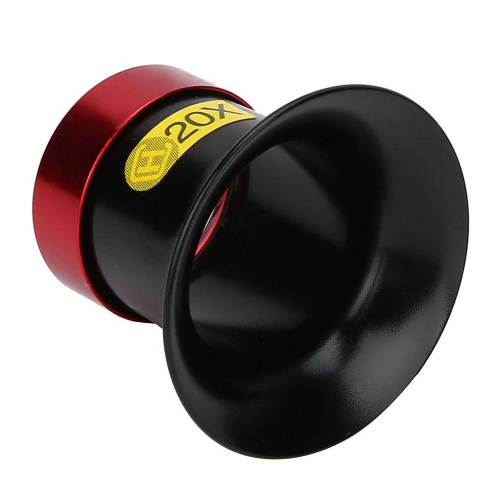 20X Magnification Magnifying Glass Loupe Lightweight Watchmaker Loupe Stamps Inspection