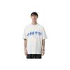 Li Ning Reignite Series Loose Fit Round Neck Printed Short Sleeve T-Shirt Unisex Tops Off-White AHSU923-2