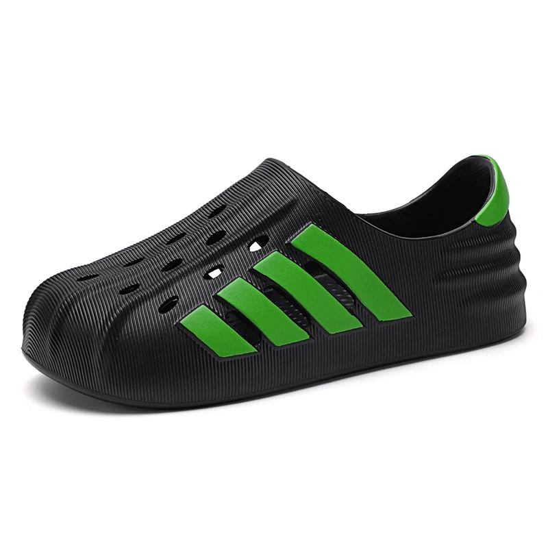 Couple Style External Wearing Hole Shoes Non Slip Tulip Slippers Outdoor Footwear Beach Casual Comfort Clogs Men's Sandals