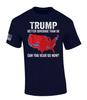 Trenz Shirt Company Mens Funny Trump Better Than 5G Coverage USA Short Sleeve