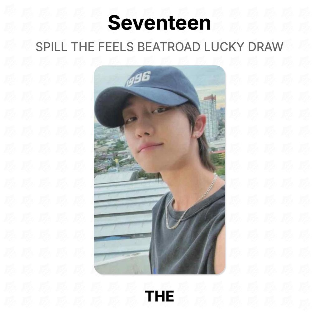 Seventeen ВЫПЛЕсни ЧУВСТВА BEATROAD РОЗЫГРЫШ Официальная фотокарточка
