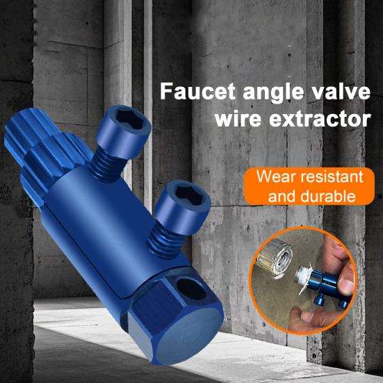 Извлекатель сломанной резьбы трубы Извлекатель винта крана Антикоррозийное покрытие Широко используемый комплект для извлечения болтов Easy-Out