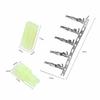 5 Pairs of Mini Tamiya Connectors, Tamiya Mini Plug Male and Female EL Connectors, Tamiya Plug Battery Tweezers Kit for Electric Guns