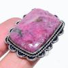 Rhodonite Handmade 925 Sterling Silver Gift Jewelry Ring Size 8 C4k17