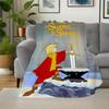 1pc, The Sword In The Stone Blanket Cute Home Decor Gift, Soft Throw Blanket, Living Room, Travel, Camping