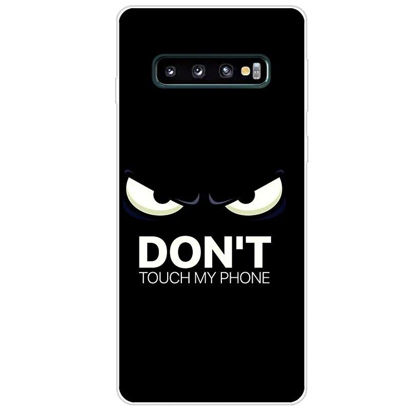 Новейший чехол из ТПУ с принтом для Samsung Galaxy S10 S10 + чехол для телефона Samsung S10 Plus S10e, задняя крышка, бампер Fundas Coque