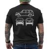 Lada Niva 4 X Offroad Россия Футболка Печать На Спине Подарокxyz Винтажная Мода Дышащая Дизайнерская Одежда Мужская