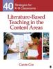 Книга Literature-Based Teaching In the Content Areas : 40 Strategies for K-8 Classrooms