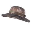 Camouflage Hat Men's Summer Breathable Fisherman Hat Big Rim Sun Hat Outdoor Sunscreen Hat Foldable Basin Hat