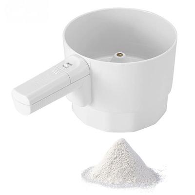 Электрический просеиватель муки, пластиковый, 5 стаканов, работающий от батареи, автоматический ручной просеиватель муки, шейкер для сахарной пудры, электрические инструменты для выпечки