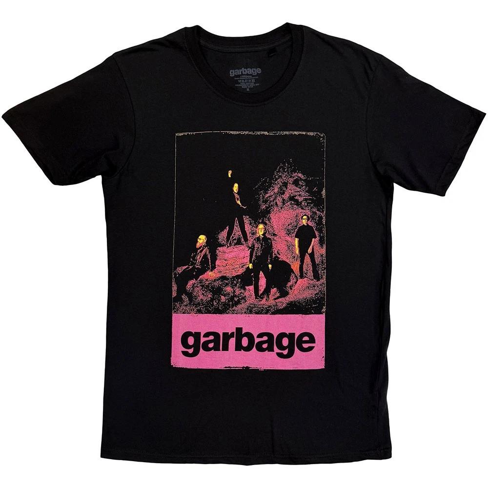 Garbage Neon Band T Shirt Unisexs