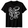 Octopus Ocean Animal Mens T-Shirt Graphic Tee
