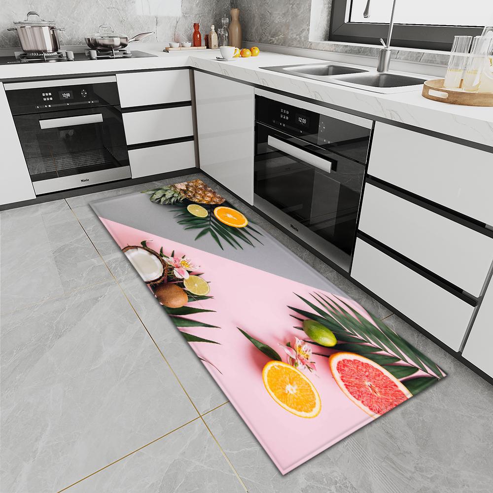 Кухонный коврик, коврик для двери, крыльца, длинный ковер для спальни, балкона, ванной комнаты, нескользящий пол, ковер для гостиной