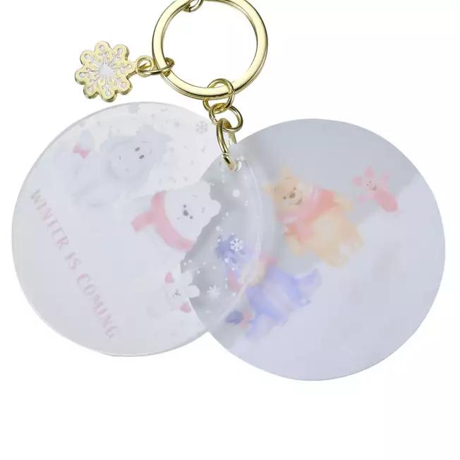 Disney Winnie the Pooh Key Chain ( WHITE POOH ) Japan NEW Disney Store