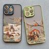 Мультяшный Животный Медведь Лиса Белка Чехол для Телефона Для iPhone 16 11 15 14 13 12 Pro Max Чехлы iPhone XS XR X 7 8 Plus Ударопрочный Чехол