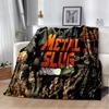 Classic Retro Game Metal Slug Gamer Soft Plush Blanket,Flannel Blanket Throw Blanket for Living Room Bedroom Bed Sofa Picnic Kid