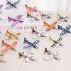 20Pcs Mini Hand Throw Airplane Kids Birthday Party Favors Goodie Pinata Fillers Toy DIY Assembled Foam Flying Planes School Gift