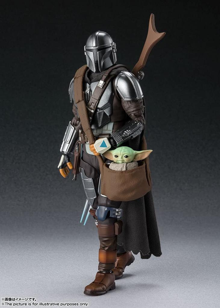 TAMASHII NATIONS Star The Mandalorian Mandalorian 150mm Painted Movable Figure S.H.Figuarts Wars (Din Djarin) Approx. ABS&PVC&Cloth