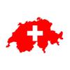 Tri Koshki KCS311 Switzerland Flag Map Car Sticker PVC Colorful Decals Sticker On Car Motorcycle Laptop Luggage