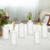 6 наборов стеклянных ваз для бутонов для демонстрации цветов дома