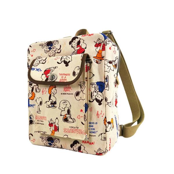 PEANUTS Snoopy PEANUTS Ichizawa Shinzaburo Hanpu Backpack pattern