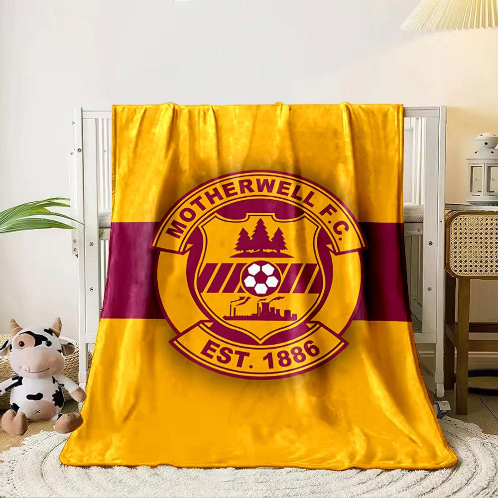Motherwell F.C. Logo Blanket for all seasons blanket lunch break throw gift