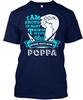 I Am A Proud Poppa T-Shirt Made in the USA Size S to 5XL Unisex T-Shirt